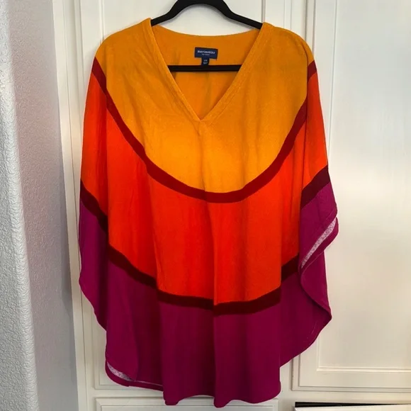 Marimekko Multicolor V-Neck Beach Cover up - Picture 1 of 4